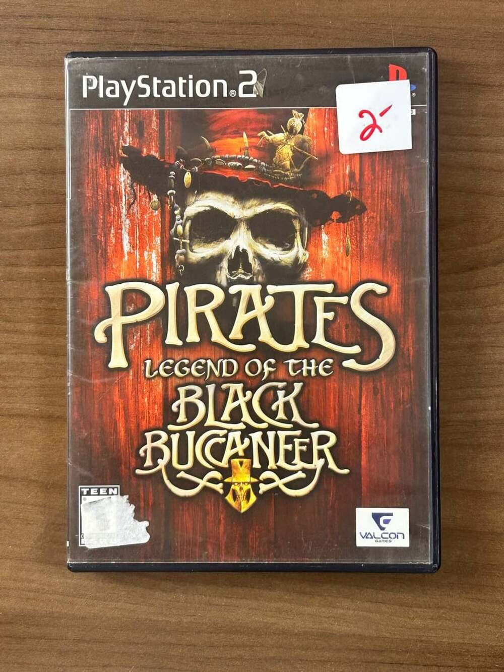 Pirates Legend of the Black Buccaneer PS2 PlayStation 2 2006 Disc & Case